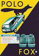 Prospekt VW Polo FOX (1984) Prospekt VW Polo FOX (1984)