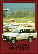 Range Rover 4 Door Monteverdi - Verkaufsprospekt (1980, engl.) Range Rover 4 Door Monteverdi - Verkaufsprospekt (1980, engl.)