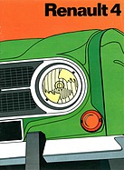 Renault 4 - Verkaufsprospekt (1968) Renault 4 - Verkaufsprospekt (1968)