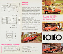 Renault / ACL Rodéo - Verkaufsprospekt (1970, franz.) - Seite 2 Renault / ACL Rodéo - Verkaufsprospekt (1970, franz.) - Seite 2