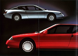 Renault-Alpine V6 GT - Verkaufsprospekt (1986) - Seiten 3 und 4 Renault-Alpine V6 GT - Verkaufsprospekt (1986) - Seiten 3 und 4