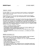 Renault Espace - Presse-Beschreibung (1984) Renault Espace - Presse-Beschreibung (1984)