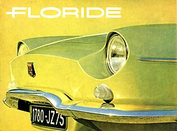 Renault Floride - Verkaufsprospekt (1961) Renault Floride - Verkaufsprospekt (1961)