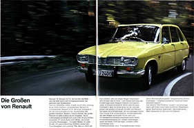 Renault R16 und R16 TS - Verkaufsprospekt (1971) - Seiten 2 und 3 Renault R16 und R16 TS - Verkaufsprospekt (1971) - Seiten 2 und 3