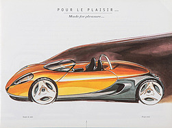 Renault Sport Spider - Verkaufsprospekt (1995, franz. & engl.) - Seite 1 Renault Sport Spider - Verkaufsprospekt (1995, franz. & engl.) - Seite 1