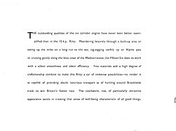 Riley Fifteen-Sex - Verkaufsprospekt (1936, engl.) Riley Fifteen-Sex - Verkaufsprospekt (1936, engl.)