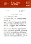 Rolls-Royce Camargue - Presseinformationen (1975) Rolls-Royce Camargue - Presseinformationen (1975)