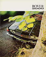 Rover 2000 - Verkaufsprospekt (1968) Rover 2000 - Verkaufsprospekt (1968)