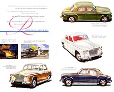 Rover 60 und 75 - Faltprospekt (1959) - Seiten 5 bis 8 Rover 60 und 75 - Faltprospekt (1959) - Seiten 5 bis 8