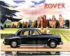 Rover 60 und 75 - Faltprospekt (1959) Rover 60 und 75 - Faltprospekt (1959)