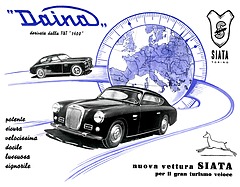 Siata Daina GT - Prospekt (1950, ital.) Siata Daina GT - Prospekt (1950, ital.)