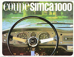 Simca 1000 Coupé - Verkaufsprospekt (1966) - Seite 2 (1967)