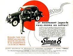 Bild von Simca 8 (1948) - Prospekt "Simcavite" - Seite 20