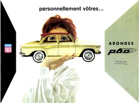Simca Aronde P60 - Gesamtprospekt (1960) Simca Aronde P60 - Gesamtprospekt (1960)