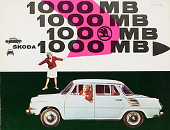 Skoda 1000 MB – Verkaufsprospekt (1965) Skoda 1000 MB – Verkaufsprospekt (1965)