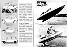 So stell' ich mir den Mini vor - hobby 22/1969 - Seiten 122 und 123 So stell' ich mir den Mini vor - hobby 22/1969 - Seiten 122 und 123