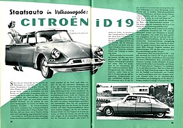 Staatsauto in Volksausgabe - Hobby 10/1958 - Seiten 32 und 33 Staatsauto in Volksausgabe - Hobby 10/1958 - Seiten 32 und 33