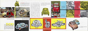 Steyr-Puch 500 - Verkaufsprospekt (1957) - Seiten 4 und 5 Steyr-Puch 500 - Verkaufsprospekt (1957) - Seiten 4 und 5