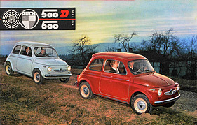 Steyr-Puch 500 - Verkaufsprospekt (1959) Steyr-Puch 500 - Verkaufsprospekt (1959)