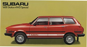 Subaru 1600 Station Wagon - Verkaufsprospekt (1979) - Seite 2+ Subaru 1600 Station Wagon - Verkaufsprospekt (1979) - Seite 2+