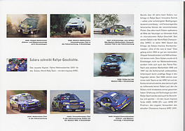 Subaru Impreza WRX STi - Verkaufsprospekt (2001) - Seite 2 Subaru Impreza WRX STi - Verkaufsprospekt (2001) - Seite 2