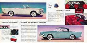 Sunbeam Alpine - Faltprospekt (1960, englisch) - Seiten 4 bis 7 Sunbeam Alpine - Faltprospekt (1960, englisch) - Seiten 4 bis 7