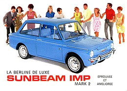Sunbeam Imp Mark 2 - Faltprospekt (1968, franz.) (1968)