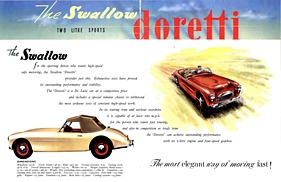Swallow Doretti - Verkaufsprospekt (1954, engl.) - Seite 2 Swallow Doretti - Verkaufsprospekt (1954, engl.) - Seite 2