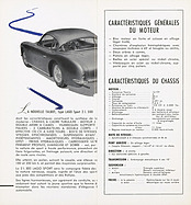 Talbot-Lago T14 2 Litre 500 - Verkaufsprospekt (1956, franz.) - Seite 3 Talbot-Lago T14 2 Litre 500 - Verkaufsprospekt (1956, franz.) - Seite 3