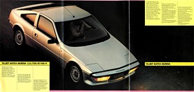 Talbot Matra Murena - Verkaufsprospekt (1981) - Seiten 2 bis 4