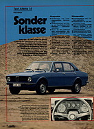 Test Alfa Romeo Alfetta 1.6 - mot Nr. 10/1975 - Seite 58 Test Alfa Romeo Alfetta 1.6 - mot Nr. 10/1975 - Seite 58