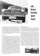 Test Alfa Romeo Giulietta Sprint Coupé – Automobil-Illustrierte 4/1962 – Seite 13