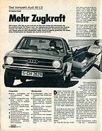 Test Audi 80 LS – mot Nr. 20/1975 – Seite 14 Test Audi 80 LS – mot Nr. 20/1975 – Seite 14