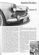 Test Austin-Healey Sprite II – Automobil-Illustrierte 2/1962 – Seite 13