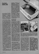 Test BMW 1502 – mot Nr. 8/1975 – Seite 38 (1975)