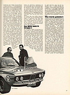Test BMW Schnitzer 2002 TI und 2800 CS - sport auto 22/1970 - Seite 57 Test BMW Schnitzer 2002 TI und 2800 CS - sport auto 22/1970 - Seite 57