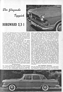 Test Borgward 2,3-Liter – Automobil-Illustrierte 10/1960 – Seite 7
