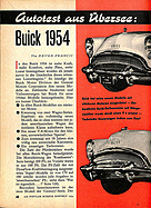Test Buick 1954 – Hobby Nr. 5/1954 – Seite 48 Test Buick 1954 – Hobby Nr. 5/1954 – Seite 48