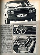 Test Ford Capri RS 2600 - Mot 2/1971 Seite 27 Test Ford Capri RS 2600 - Mot 2/1971 Seite 27