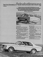 Test Ford Granada 2.0 - mot Nr. 7/1975 - Seite 16 Test Ford Granada 2.0 - mot Nr. 7/1975 - Seite 16