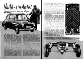 Test Goggomobil - Hobby Nr 3 1955 - Seiten 19 und 20 Test Goggomobil - Hobby Nr 3 1955 - Seiten 19 und 20