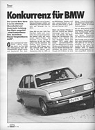 Test Lancia Beta 2000 - mot Nr. 7/1976 - Seite 20 Test Lancia Beta 2000 - mot Nr. 7/1976 - Seite 20