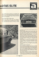 Test: Lotus Elite - Automobil-Illustrierte 11/1963 - Seite 13 Test: Lotus Elite - Automobil-Illustrierte 11/1963 - Seite 13