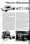 Test: Mercedes-Benz 190 SL - Motor-Rundschau 22/1955 - Seite 846 Test: Mercedes-Benz 190 SL - Motor-Rundschau 22/1955 - Seite 846