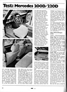 Test Mercedes-Benz 200 D/220 D – mot Nr. 17/1970 – Seite 26 Test Mercedes-Benz 200 D/220 D – mot Nr. 17/1970 – Seite 26