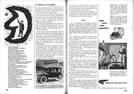 Test Mercury Monterey – hobby Nr. 6/1958 – Seite 134 und 135 Test Mercury Monterey – hobby Nr. 6/1958 – Seite 134 und 135