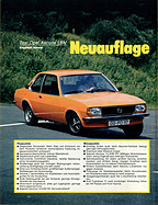 Test Opel Ascona 1.6 N – mot Nr. 18/1975 – Seite 26 Test Opel Ascona 1.6 N – mot Nr. 18/1975 – Seite 26