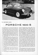 Test Porsche 1600 S – Automobil-Illustrierte 3/1960 – Seite 7