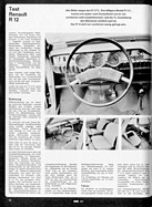 Test Renault 12 – mot Nr. 9/1970 – Seite 12 Test Renault 12 – mot Nr. 9/1970 – Seite 12