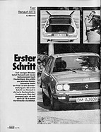 Test Renault 30 TS – mot Nr. 22/1975 – Seite 18 Test Renault 30 TS – mot Nr. 22/1975 – Seite 18